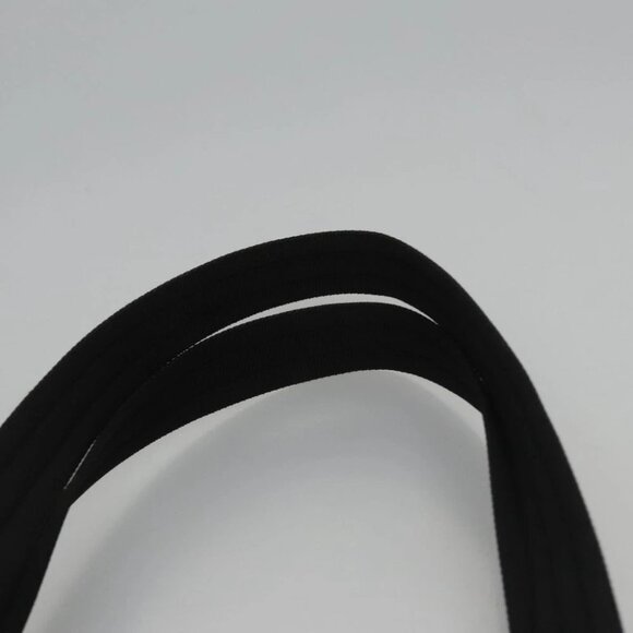 Salvatore Ferragamo Gancini Tote Bag Canvas Black Auth BD344 - Picture 9 of 15